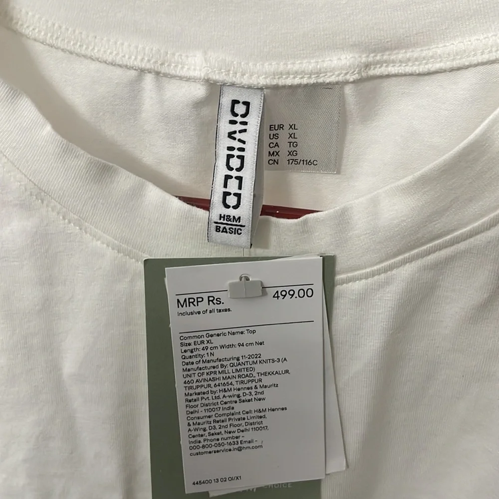 H&M cropped top | NWT - Picture 7 of 9